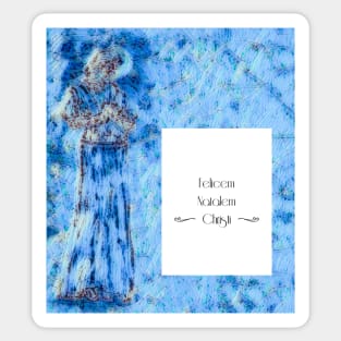 Felicem Natalem Christi No. 3 Sticker